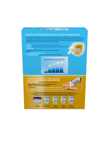 Almirón Advance Galletitas sin Gluten 250 g