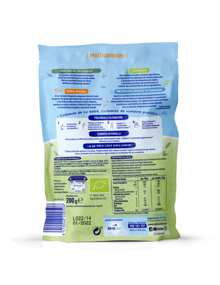 Almirón Galletas Eco Multicereales 200 g