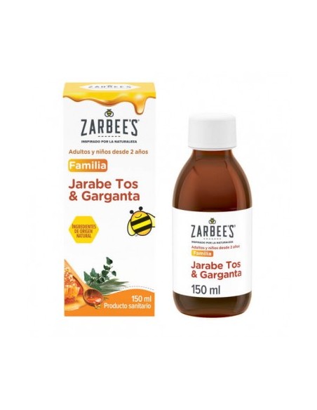 Zarbees Jarabe Familia Tos y Garganta 150 ml