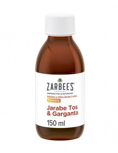 Zarbees Jarabe Familia Tos y Garganta 150 ml