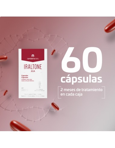 Iraltone AGA 60 cápsulas