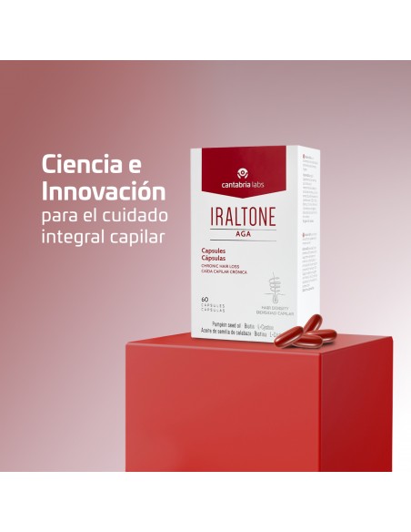 Iraltone AGA 60 cápsulas