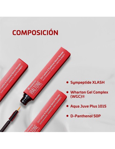 Iraltone Sérum Potenciador y Volumen de Cejas y Pestañas 9 ml