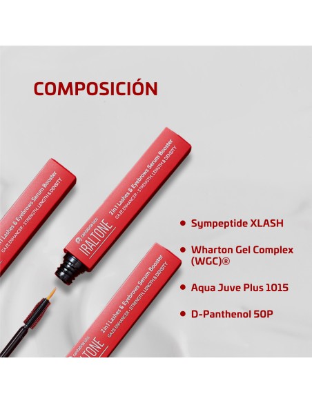 Iraltone Sérum Potenciador y Volumen de Cejas y Pestañas 9 ml