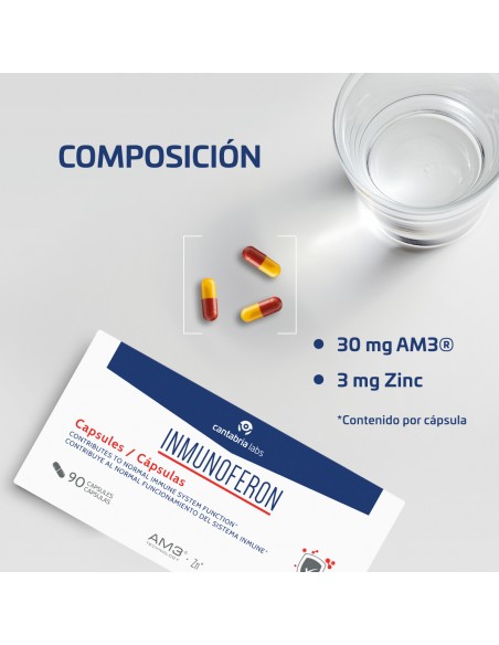 Inmunoferon 500 mg 90 cápsulas