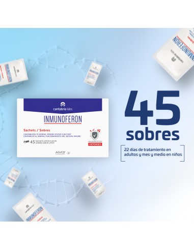 Inmunoferon 500 mg 45 sobres
