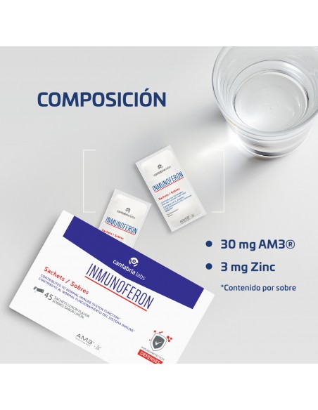 Inmunoferon 500 mg 45 sobres