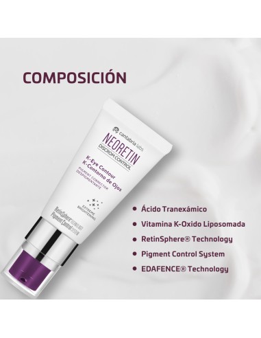 Neoretin Discrom Control K-Contorno Ojos Despigmentante 15 ml