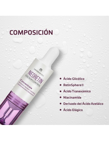 Neoretin Discrom Control Concentrate Despigmentante Intensivo 2x10 ml