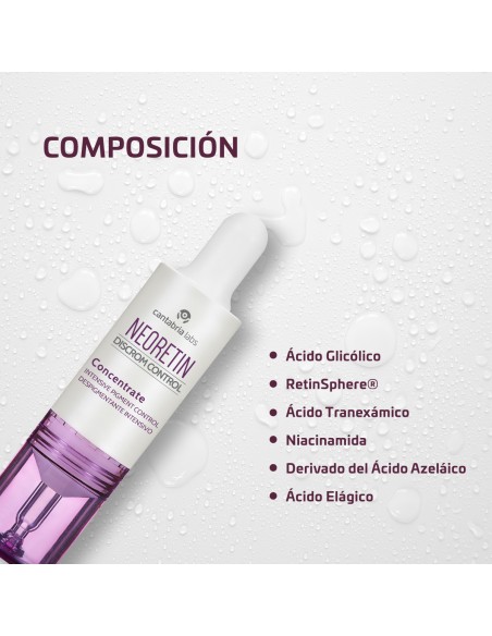 Neoretin Discrom Control Concentrate Despigmentante Intensivo 2x10 ml