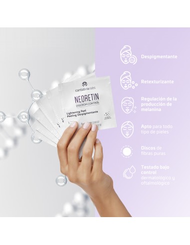 Neoretin Discrom Control Peeling Despigmentante 6 discos