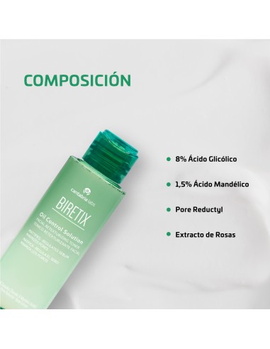 Biretix Oil Control Solution Tónico Retexturizante Facial 100 ml
