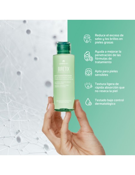 Biretix Oil Control Solution Tónico Retexturizante Facial 100 ml