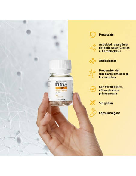 Heliocare 360º D Plus 30 cápsulas