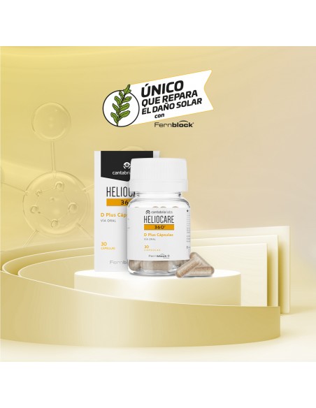Heliocare 360º D Plus 30 cápsulas
