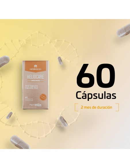 Heliocare Bronze 60 cápsulas
