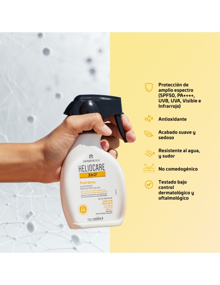 Heliocare 360º Fluid Spray SPF50 250 ml