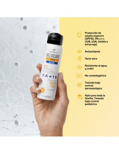 Heliocare 360º Sport Spray SPF50 100 ml