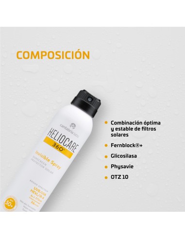 Heliocare 360º Spray Invisible Protector SPF50+ 200 ml
