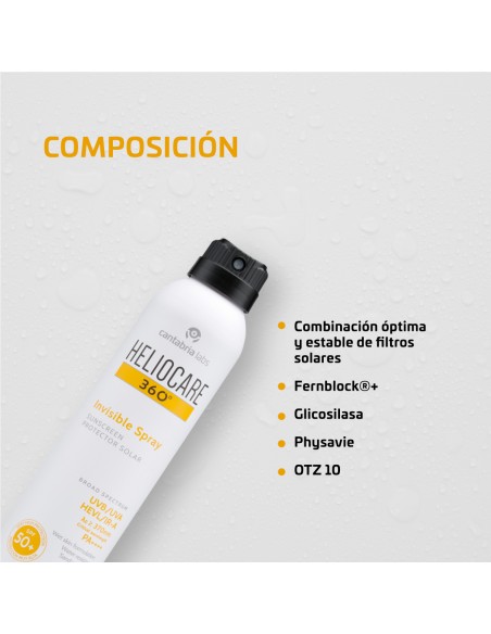Heliocare 360º Spray Invisible Protector SPF50+ 200 ml