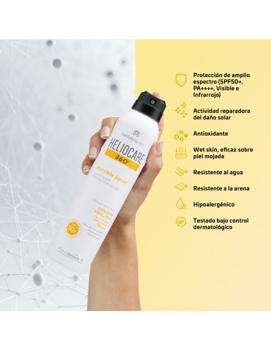 Heliocare 360º Spray Invisible Protector SPF50+ 200 ml