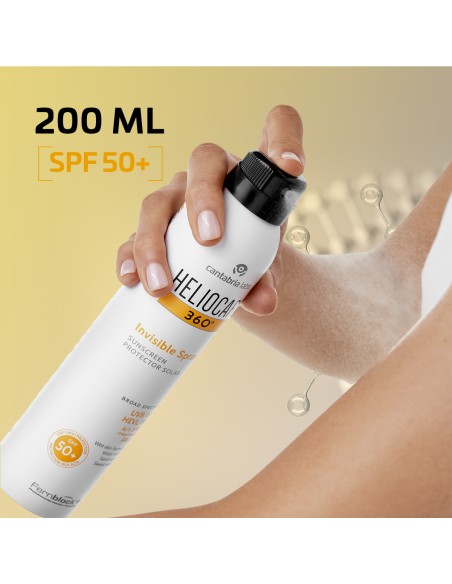 Heliocare 360º Spray Invisible Protector SPF50+ 200 ml