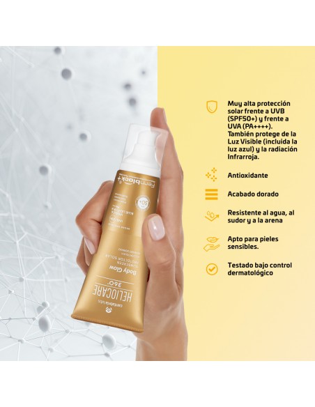 Heliocare 360º Body Glow Protector Solar SPF50+ 100 ml