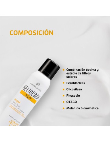 Heliocare 360º Airgel Corporal SPF50 200 ml