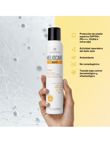 Heliocare 360º Airgel Corporal SPF50 200 ml