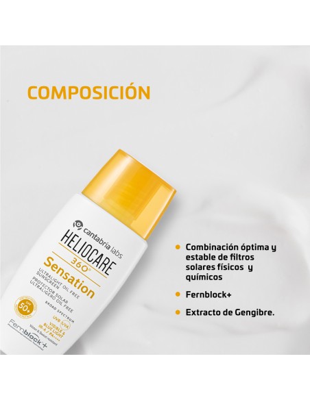 Heliocare 360º Sensation SPF50+ 50 ml