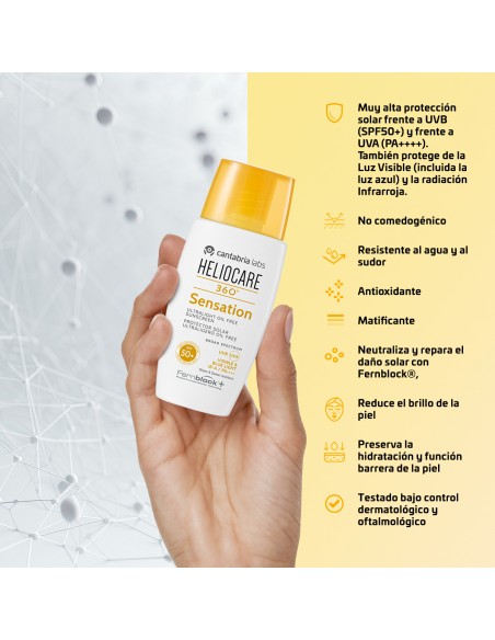 Heliocare 360º Sensation SPF50+ 50 ml