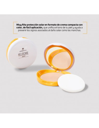Heliocare 360º Oil Free Compacto Color Pearl SPF50+ 10 g