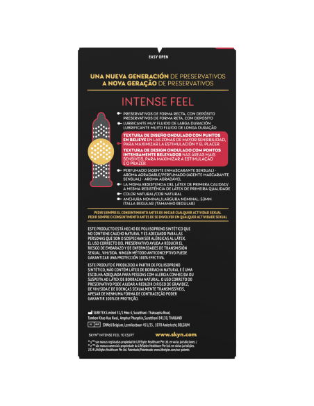 Skyn Intense Feel Preservativos 10 unidades