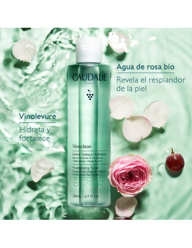 Caudalie Vinoclean Loción Tónica Hidratante 100 ml