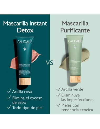Caudalie Mascarilla Detoxificante 75 ml