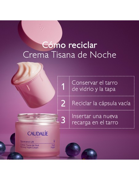 Caudalie Resveratrol-Lift Crema Tisana de Noche 50 ml