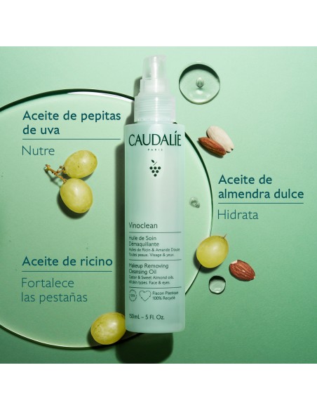 Caudalie Vinoclean Aceite Tratante Desmaquillante 150 ml