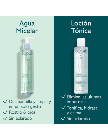 Caudalie Vinoclean Agua Micelar Desmaquillante 400 ml