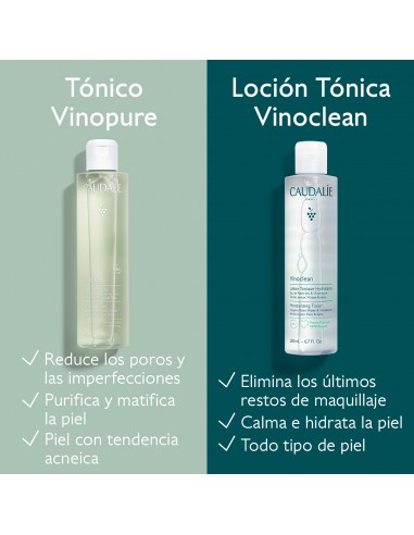 Caudalie Vinoclean Loción Tónica Hidratante 400 ml