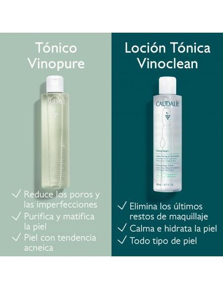 Caudalie Vinoclean Loción Tónica Hidratante 200 ml
