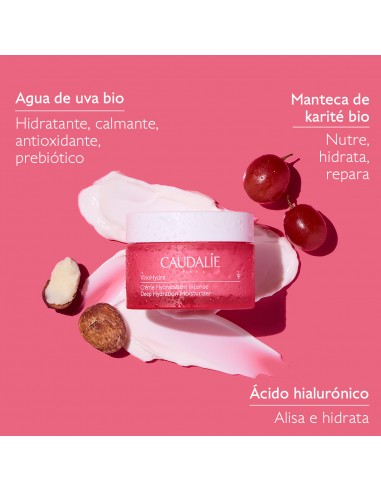Caudalie Vinohydra Hidratación Intensa 50 ml