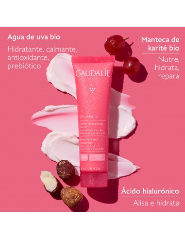 Caudalie Vinohydra Crema Hidratación Intensa 60 ml