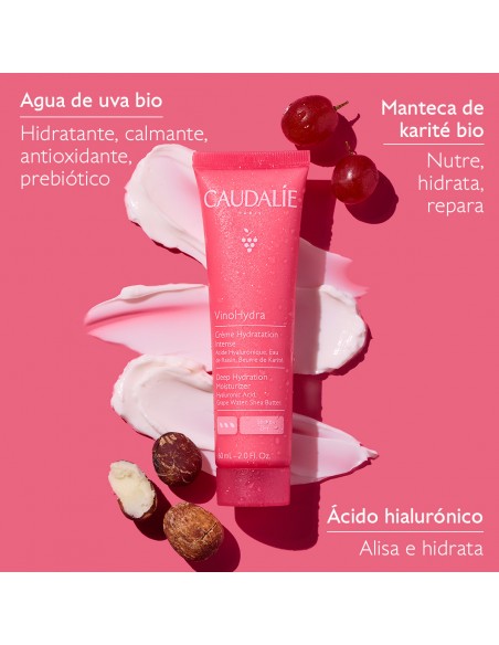Caudalie Vinohydra Crema Hidratación Intensa 60 ml