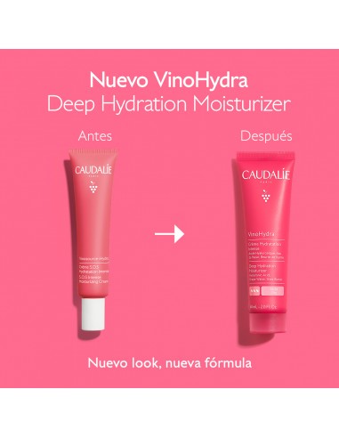 Caudalie Vinohydra Crema Hidratación Intensa 60 ml