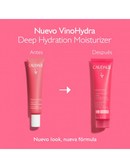 Caudalie Vinohydra Crema Hidratación Intensa 60 ml