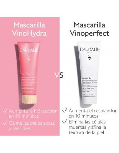 Caudalie Vinohydra Mascarilla-Crema Hidratante 75 ml