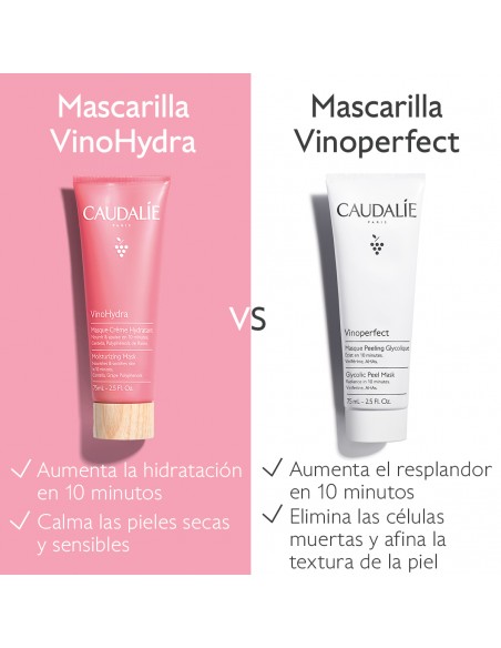 Caudalie Vinohydra Mascarilla-Crema Hidratante 75 ml