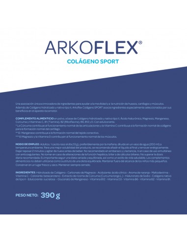 Arkoflex Colageno Formula Expert Naranja 390 g