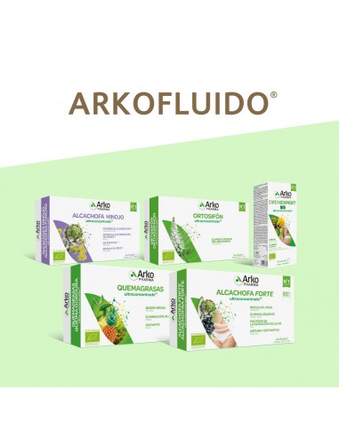 Arkofluido Alcachofa Forte 20 ampollas bebibles