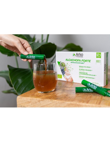 Arkofluido Alcachofa Forte 20 ampollas bebibles